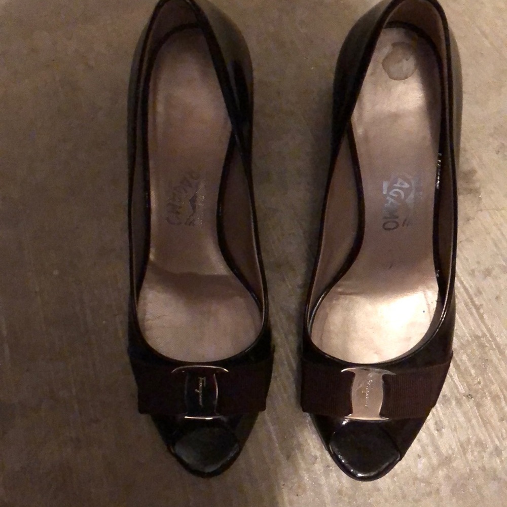 Brown shoes